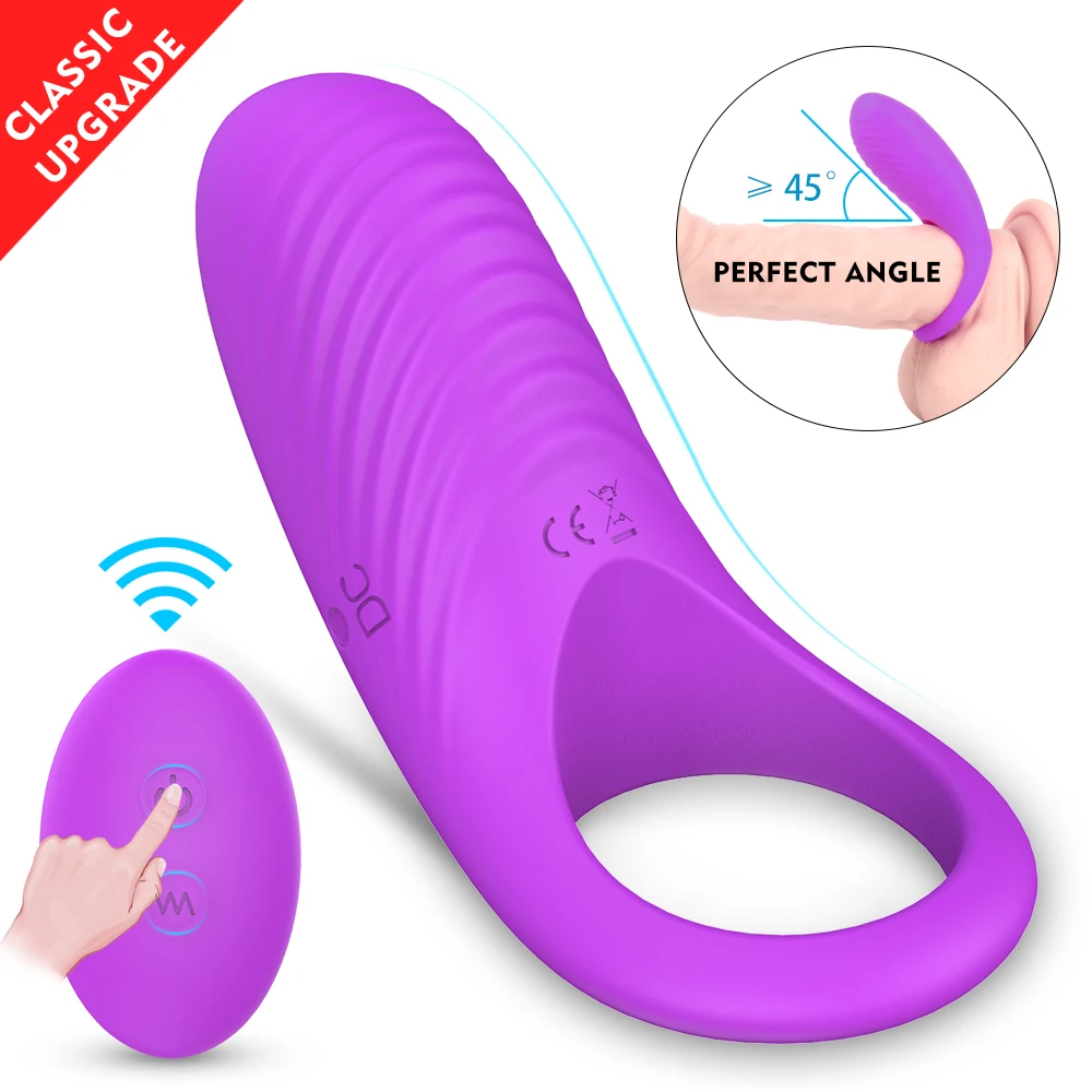 Tunge Vibrator Sugende Mundtlig Tungen Slikke Vibrator Vagina, Klitoris Stimulering Sex Legetøj til Par, Flirt Vibrerende Penis Ring