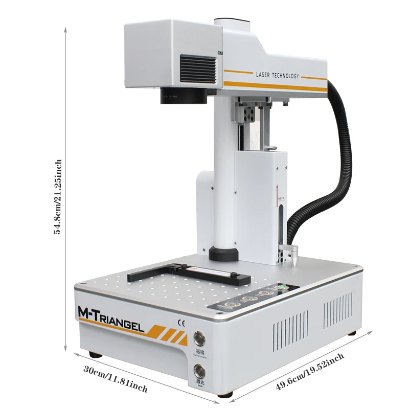 M-Triangel Laser DIY Gravering skæremaskiner separadora lcd-til iphone 11 x xs antal 8P 8 Tilbage Glas, der Adskiller Maskine