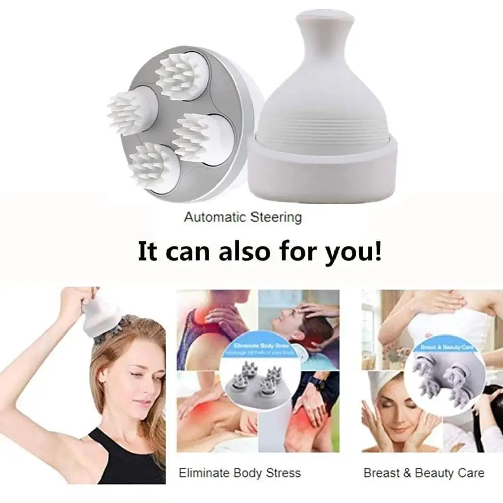 3D Elektrisk Fuld Hoved Massager Roller Anti-cellulite Fedt Brænder Inde Pleje Slankere Tab Massage Vægt Enhedens Sundhed Spa D0Y7