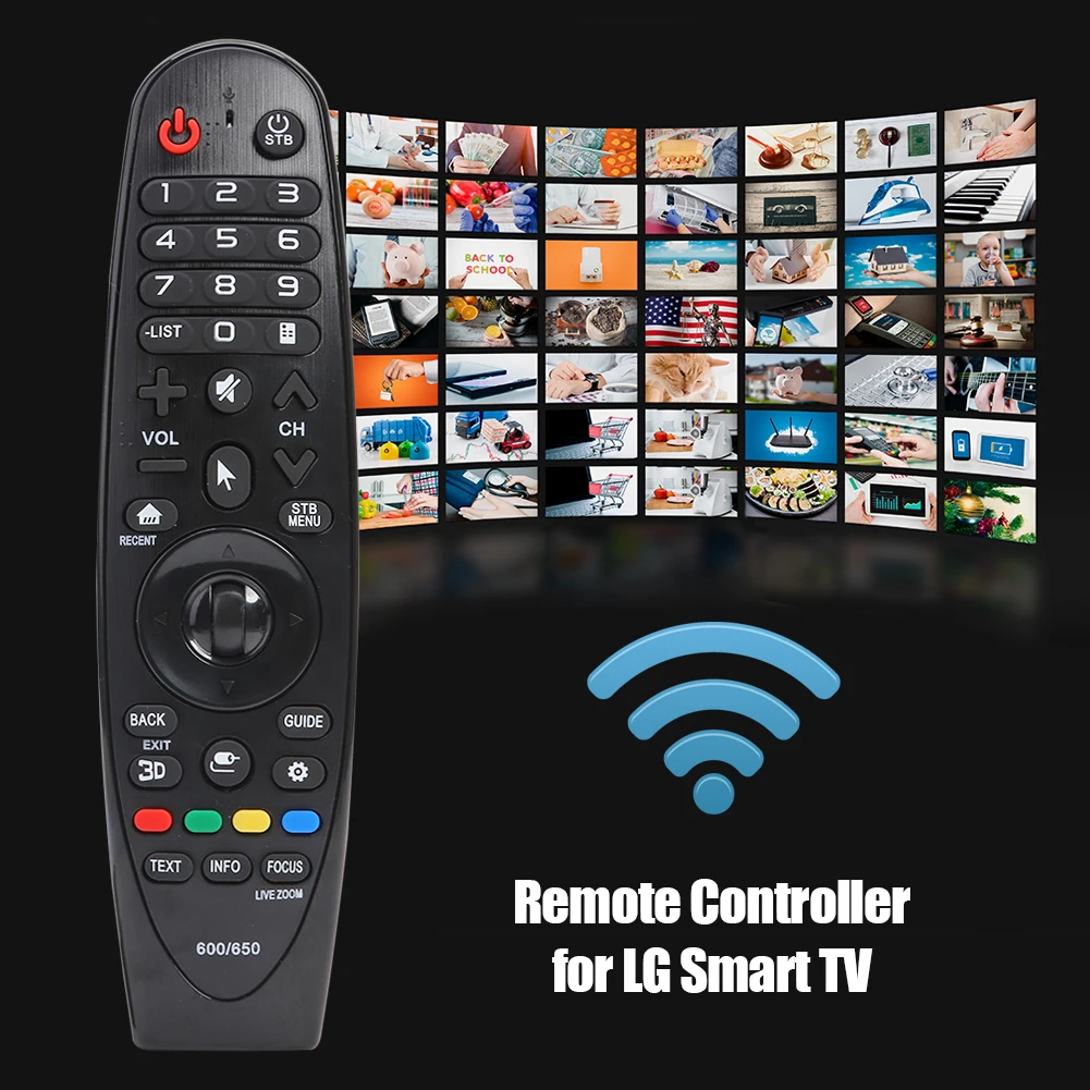 Smart TV-Fjernbetjening Udskiftning med en USB-Modtager til LG Magic Remote-EN-MR600 EN-MR650 42LF652v 49UH619V