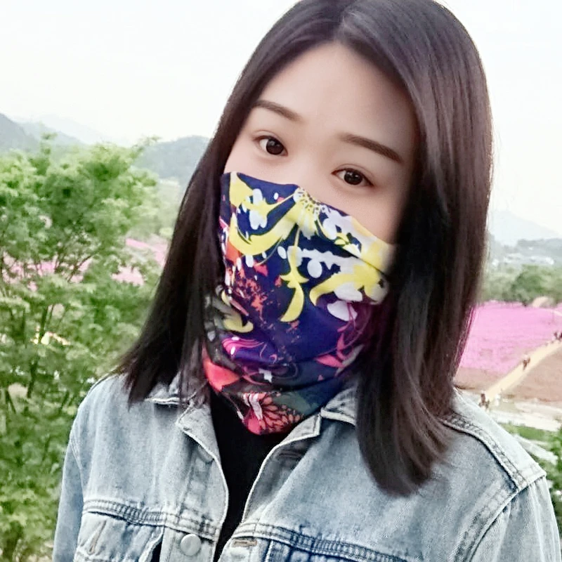 1Pc Ansigt Maks Genanvendelige Bomuld Masker Til Kim Beskyttelse Vaskbar Åndbar Maske For Ansigtet Fashionable 2020 Offentlig Magic Bandana