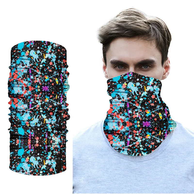 1Pc Ansigt Maks Genanvendelige Bomuld Masker Til Kim Beskyttelse Vaskbar Åndbar Maske For Ansigtet Fashionable 2020 Offentlig Magic Bandana