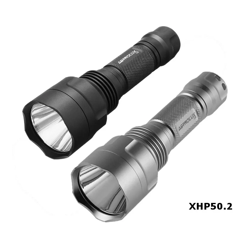 Astrolux C8 XHP50.2 5000LM 6500K 7/4modes A6 Driver Kraftfuld Stærk Projektør Taktisk LED Lanterne Lampe 18650 Mini Torch