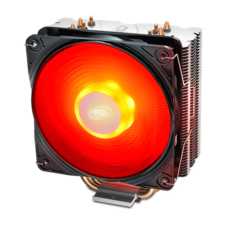 DEEPCOOL GAMMAXX GT 400 4 heatpipe CPU køler radiatoren, 12cm PWM LED -, RGB, ARGB ventilator, For 115x 2011 1366 AMD AM4 AM3 slot