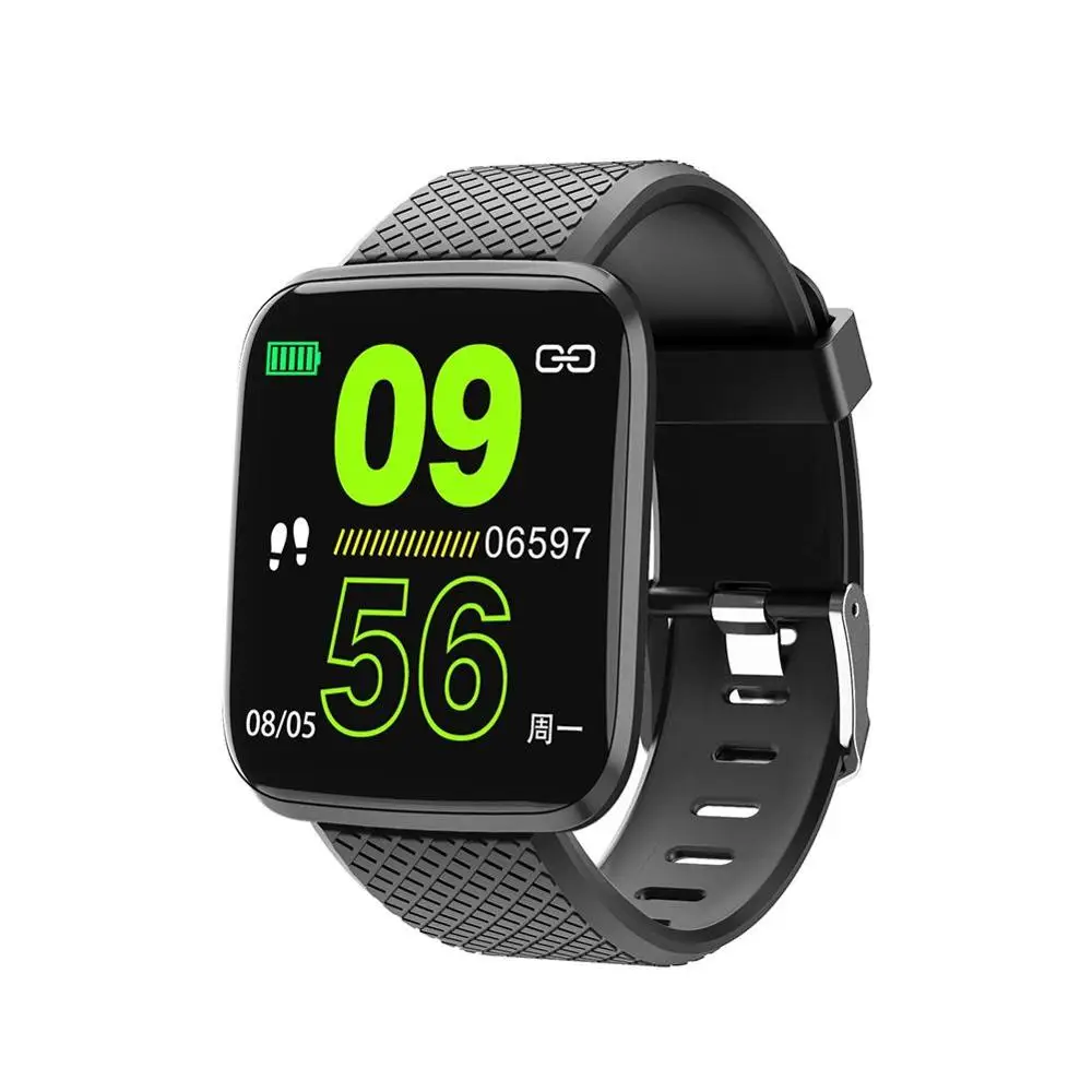 Smartwatch Til mænd, kvinder, Smart Ur Fitness Tracker Blood Pressure Monitor Sport Vandtæt whatch wach smartwhatch smartwach