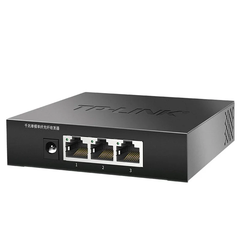 TP-LINK TL-FC323AB-3 fiber transceiver single mode enkelt fiber optiske media converter 3 RJ45 UTP og 2 SC fiber-Port