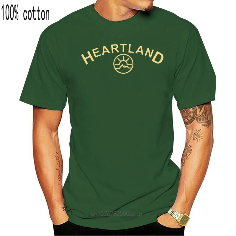 Heartland Logo T-Shirt heartland logo healing amy ty spartan ranch heste canada