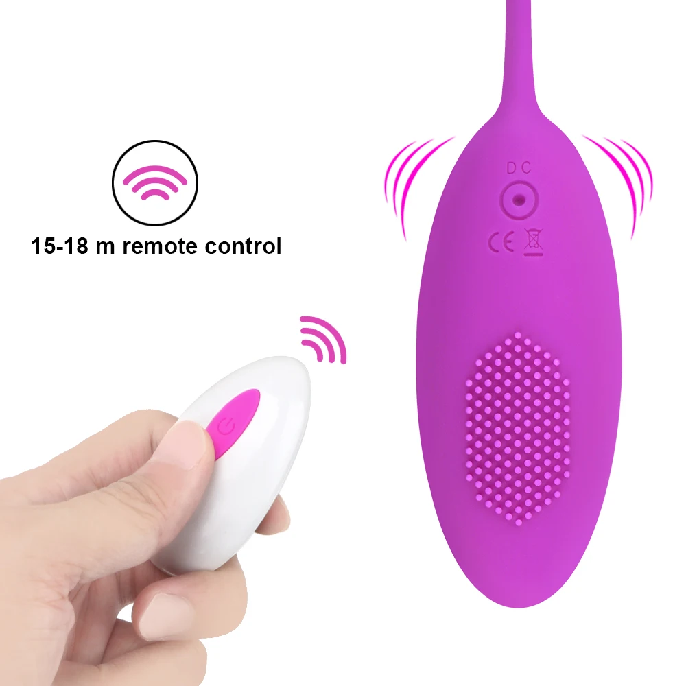 OLO Fjernbetjening Klitoris Stimulator Kegel Bolden G-Spot Massage Vagina Kugle Vibrator, der Vibrerer Hoppe Æg Sex Legetøj til Kvinder