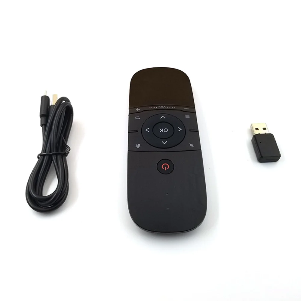 Mini Wireless Keyboard Air Mouse IR-Fjernbetjening til Android TV Box Computer 2020