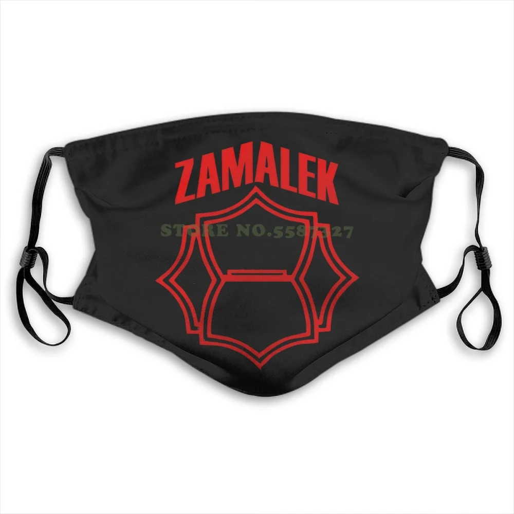 Zamalek Sporting Club I Egypten Fodboldspiller Soccerite Unisex Nye Håndlavede Mode Sommeren Hot Salg maske ansigtsmasker