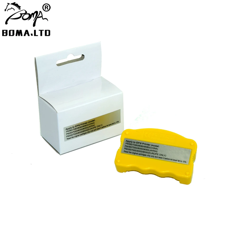 BOMA.LTD Originale Patroner Chip Resetter Til EPSON SureColor P6000 P7000 P8000 P9000 P6050 P7050 P8050 P9050 P7000V P9000V STD