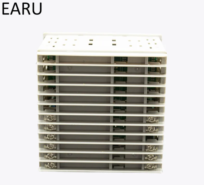 96 x 96 mm Digitale temperaturregulator Styrer AC85-265V Power Termoelement Universial K J PT100 Indgang SSR+Relæ - / 4-20mA Udgang
