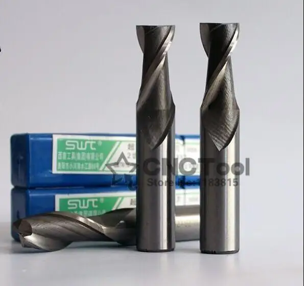 2 stk/sæt 11.0 mm~18.0 mm 2 Fløjte HSS & Aluminium endmill fræseren CNC-Bit Milling Machine tools Skærende værktøjer.Drejebænk
