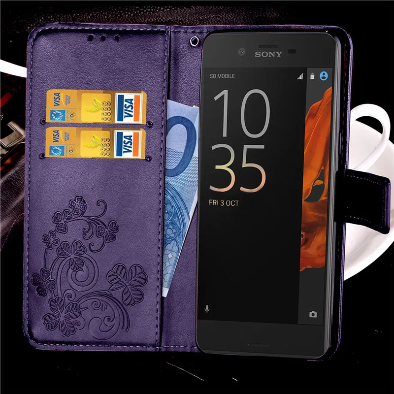For Cover Sony Xperia XZ Tilfælde Wallet Læder Flip Stå Cover Til Sony XZ gummikant Telefon Pose Tilfældet For Sony Xperia XZ F8332