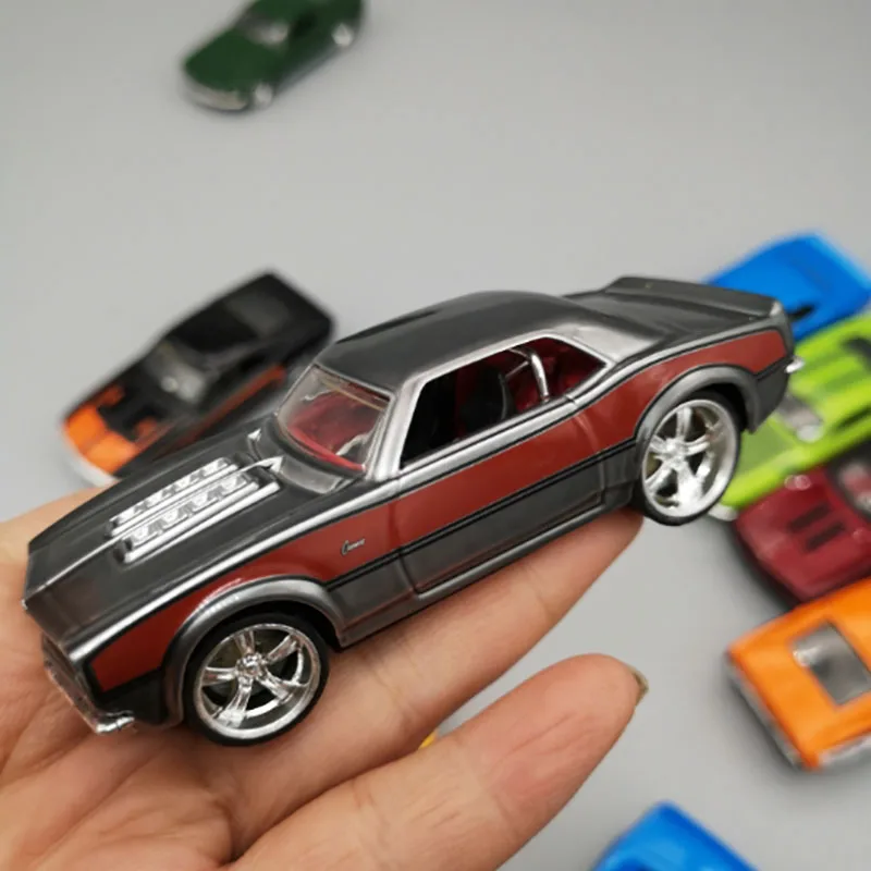 1/43 skala mustang sportsvogn legering die-cast simulering bil model toy børn gave samling indendørs skærm