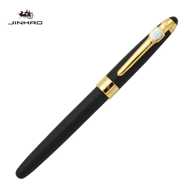 Jinhao Fountain Pen JINHAO 165 Medium Spids Fountain Penne Papirvarer Forbrugsstoffer blæk pen til at Skrive Værktøjer, der Kan tilpasse LOGO