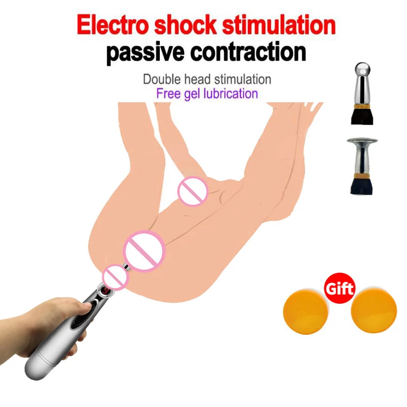 Sex Legetøj Brystvorten Stimulator Elektrisk Stød Stick Electro Fantasi Voksen Spil Wand Flirte for Par Bryst Klitoris Massage