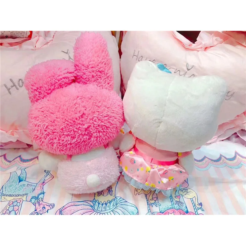 7.8 tommer Kawaii Japansk Pink Min melodi kat Plys Legetøj Søde Katte Udstoppede Dyr Dukke, Baby Kids Legetøj xmas fødselsdag gave