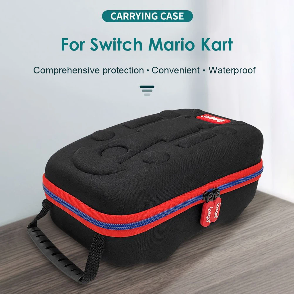 Nye EVA Hard Shell Bærbare Kart bæretaske, der Bor Hjemme Kredsløb Spil Tilbehør Støvtæt Beskyttende Taske til Mario Kart