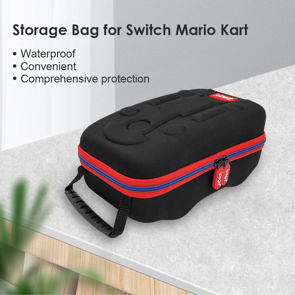 Nye EVA Hard Shell Bærbare Kart bæretaske, der Bor Hjemme Kredsløb Spil Tilbehør Støvtæt Beskyttende Taske til Mario Kart