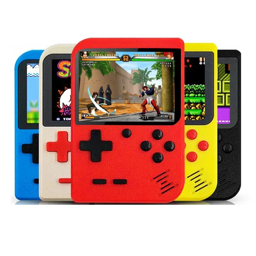 2021 Nye Retro Bærbare Mini Håndholdte spillekonsol 8-Bit 3,0 Tommer Farve-LCD-Color Kids Spil Afspiller med Indbygget 400 spil