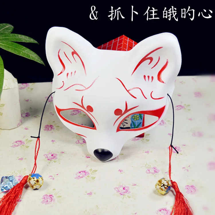 Anime Cosplay Natsume Yuujinchou cos Nyanko-sensei Halloween fest Onmyoji fox maske Japansk tilbehør tegneserie kat maske