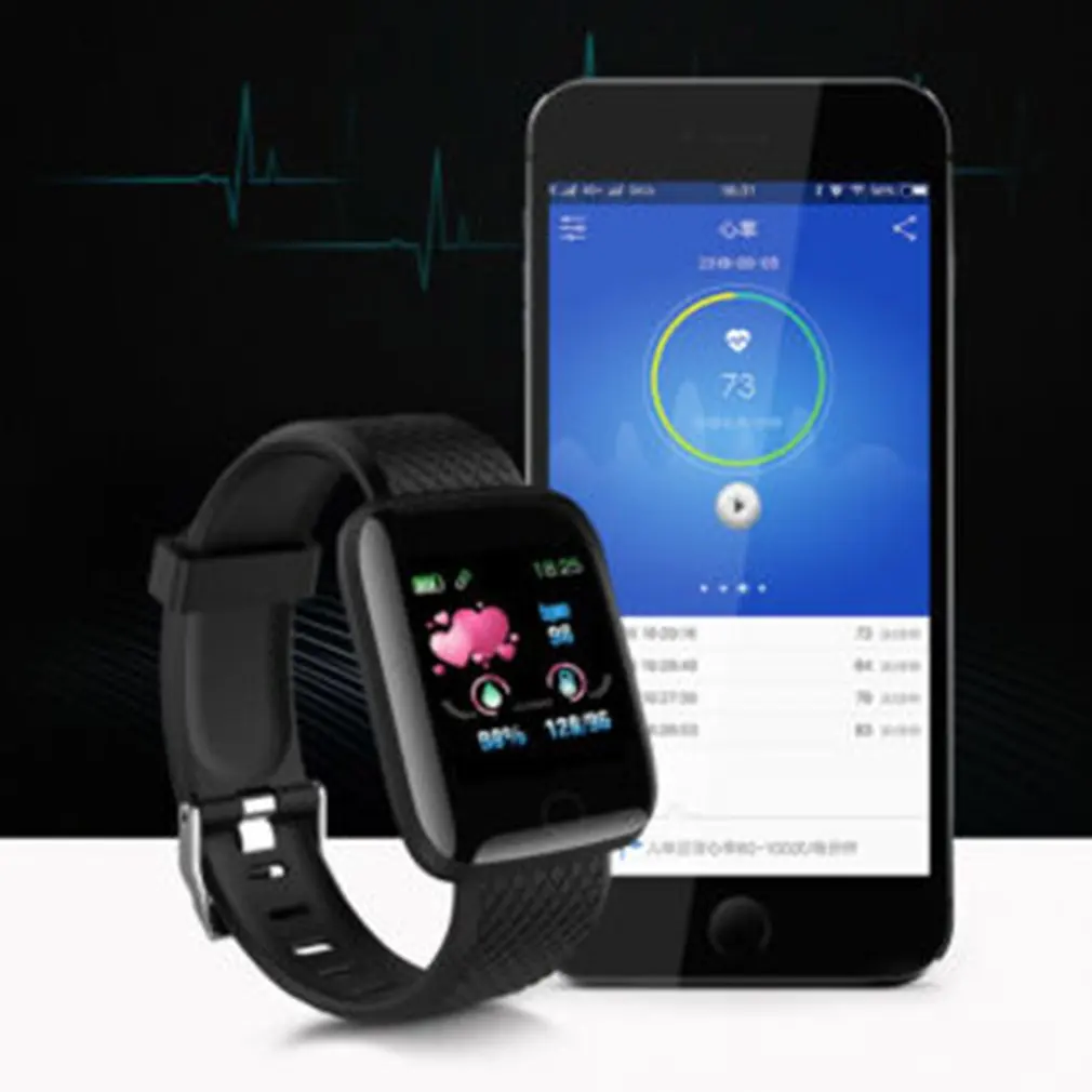 Smart Ur Sports Armbånd-Armbånd IP67 puls Kvinder Mænd Smartwatch Electronics Smart Ur Fitness Tracker
