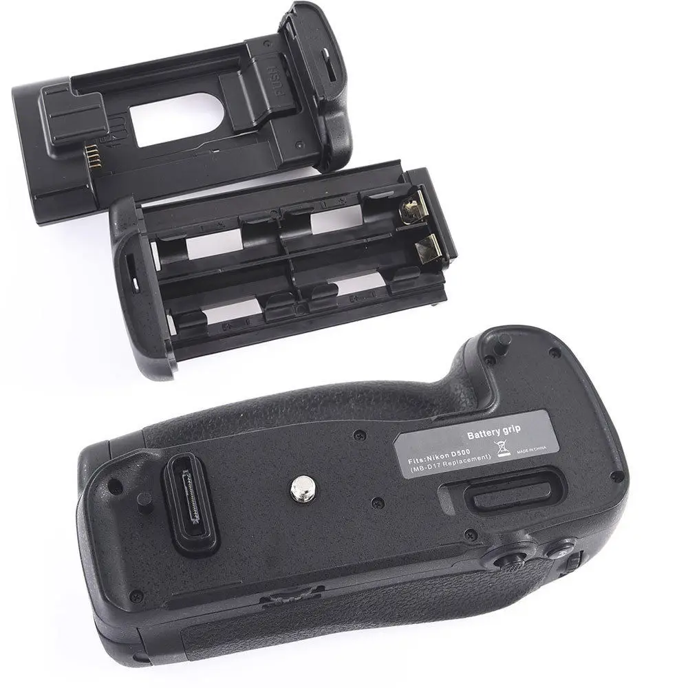 Jintu Vertikalt batterigreb indehaver +1x Afkode ENEL15 batteri Kit Sæt Til Nikon D500 DSLR-Kamera, som MB-D17 Hold