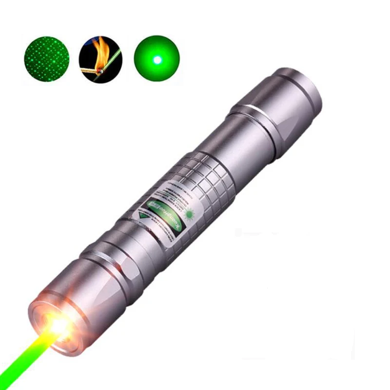 Jagt High Power grøn Laser lazer taktiske lasersigte Pen 532 nm 5 mw 303 Brændende laserpen med en kamp Jagt
