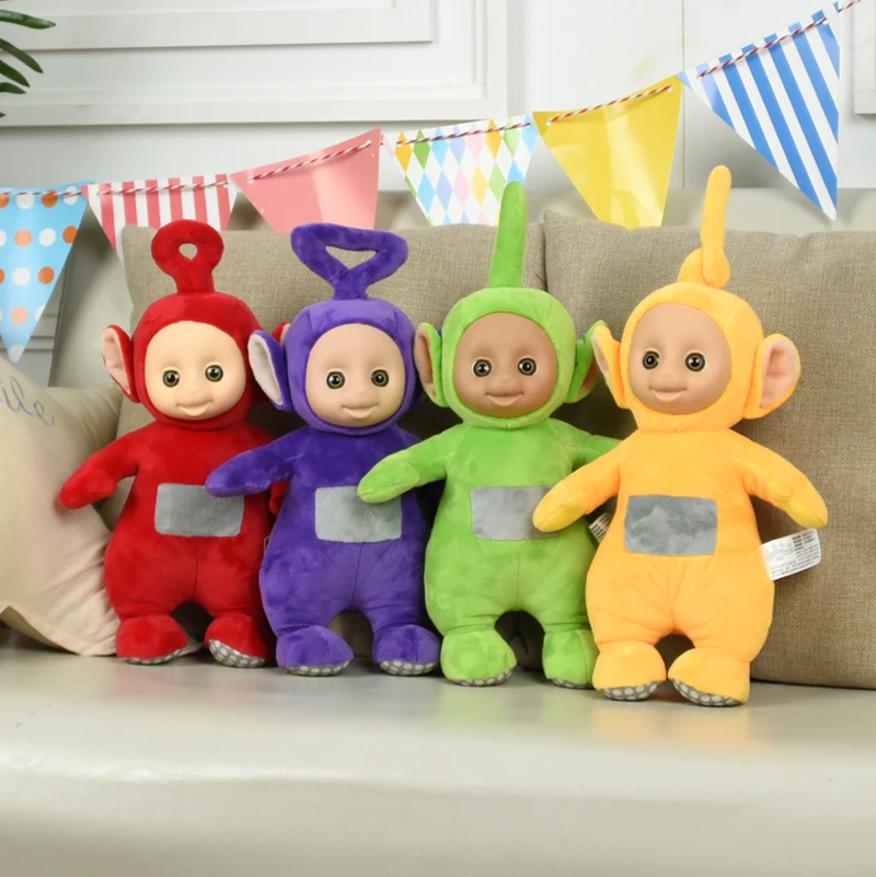 Hot Salg Teletubbies-Baby Doll Cartoon Movie Plys Legetøj sofa rygsæk Hjem dekoration Fødselsdag julegave Til Børn