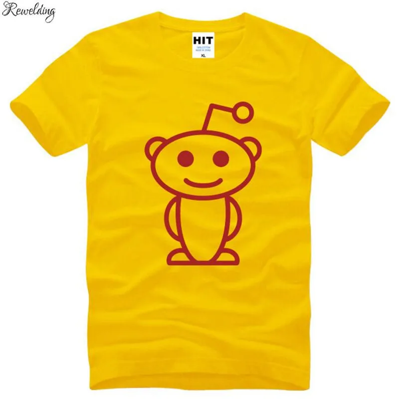 Søde Reddit Udlændinge, der Trykte T-Shirt Mænd, Sommer Stil Korte Ærmer O-Hals Bomuld kortærmet T-Shirt Mode Top Tee Camisetas Hombre