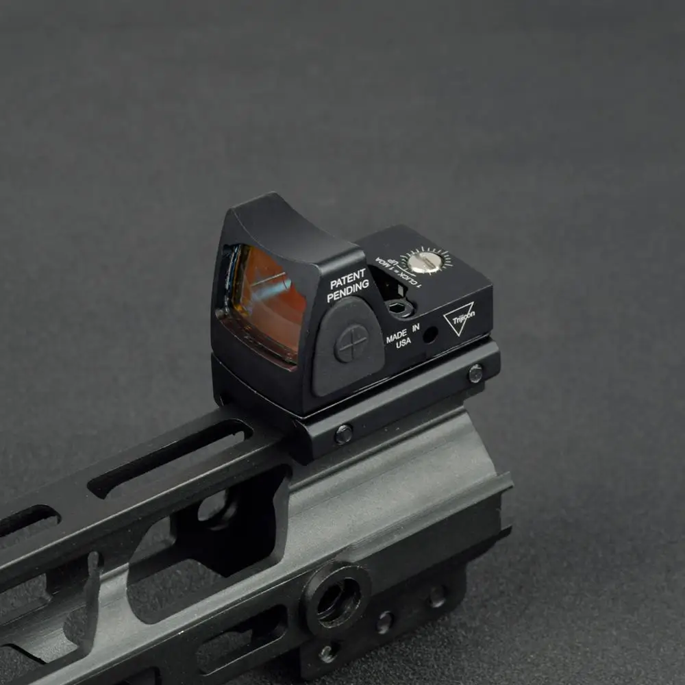 Jagt Mini RMR Red Dot Sight Anvendelsesområde Kollimator Glock Refleks Syn Anvendelsesområde Justerbar Lysstyrke Rifle Scopes Airsoft Optik Syn