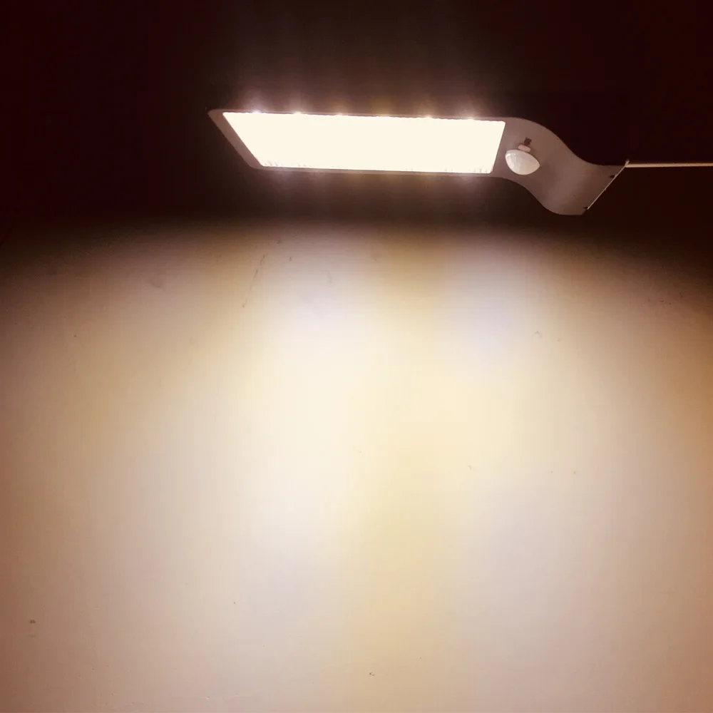 Nyeste 450LM 36 LED Solenergi Gade Lys PIR bevægelsesføler Lamper Have Sikkerhed Lampe Offentlig Gade Vandtæt væglamper