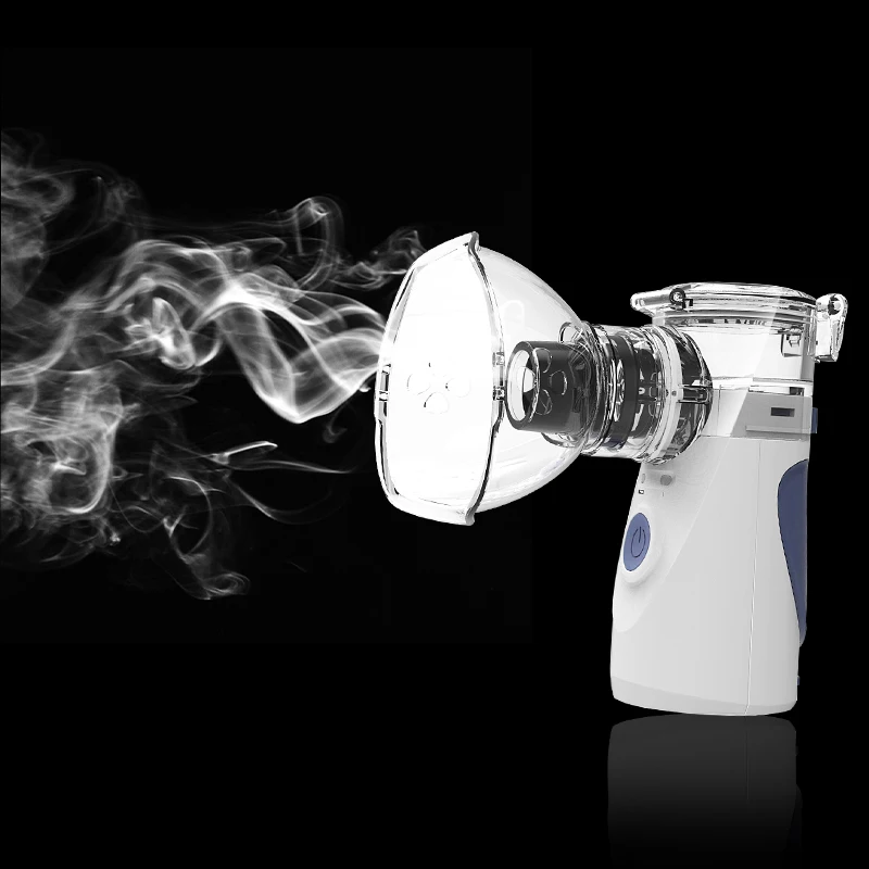 Pelvifine Håndholdte Damp Inhalator Bærbare Personlige Ultralyd Nebulizer Kølige Tåge Inhalator kit Ideel For Børn, Voksne Brug i Hjemmet