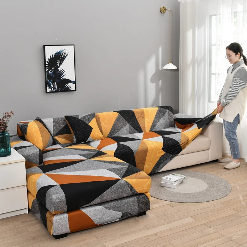 Hjørnesofa dækker for kæledyr sofa dække elastik til stue slipcovers stretch Polyester Loveseat Sofaen Dække