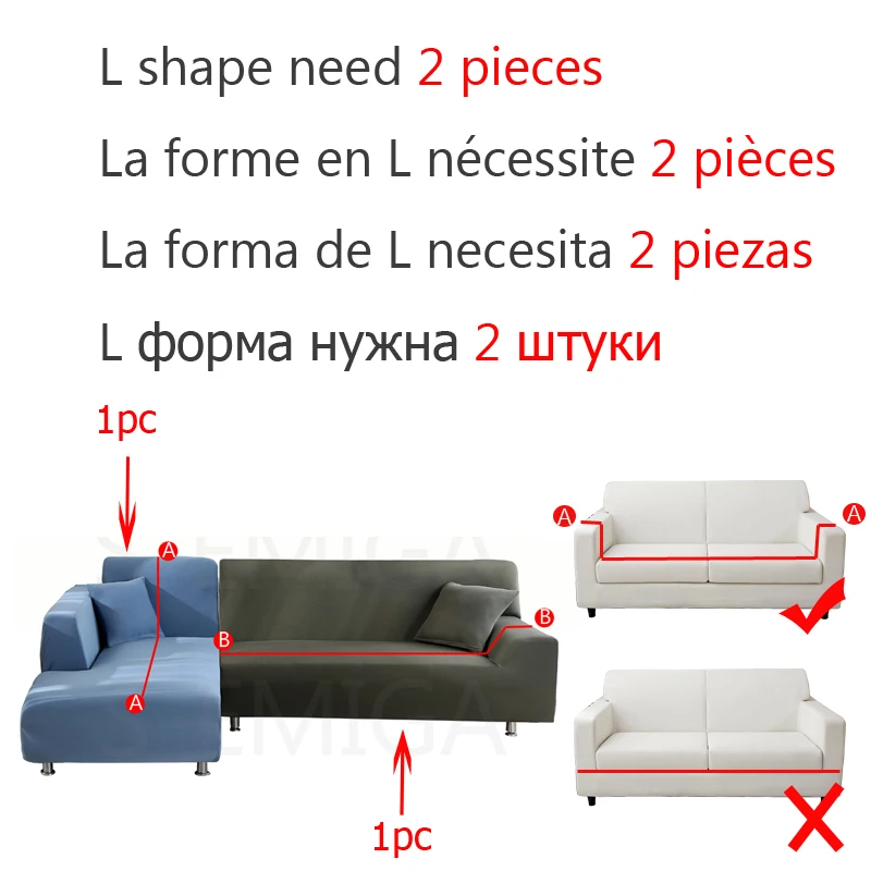 Hjørnesofa dækker for kæledyr sofa dække elastik til stue slipcovers stretch Polyester Loveseat Sofaen Dække