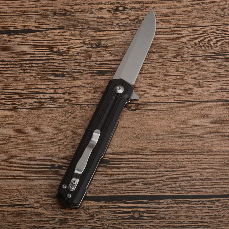 Nye Ankomst 2810278 bærbare G10 håndtere camping overlevelse folde pocket kniv udendørs værktøjer taktiske jagt knive EDC værktøjer