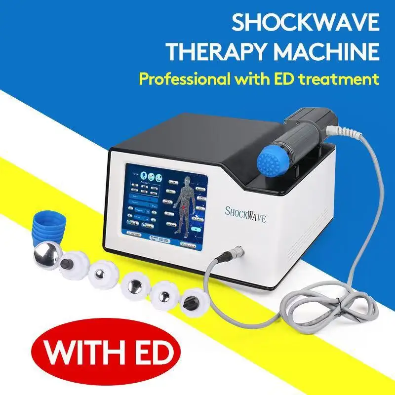 Nyt System Ekstrakorporale Shock Wave Therapy Maskine Akustiske Bølge Shockwave Terapi Til Lindring Af Smerter Erektil Dysfunktion Udstyr