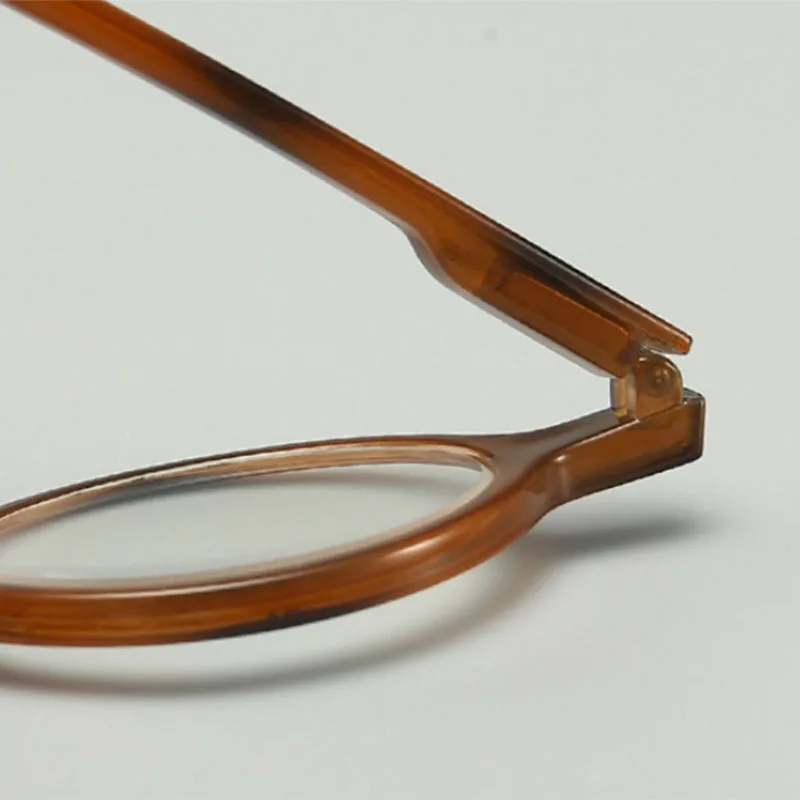 Yoovs Ovale Briller til Læsning Blåt Lys, Runde Briller Kvinder Ultra-lys Plastik Ramme Læsning Briller Komfortable Gafas De Hombre