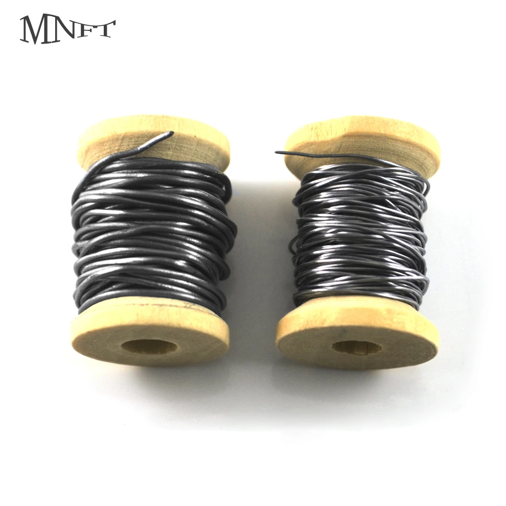 MNFT 6STK/Masse Bløde Runde Føre Wire Dia 0,5 mm&1mm Nymfe Efter Vægt Line