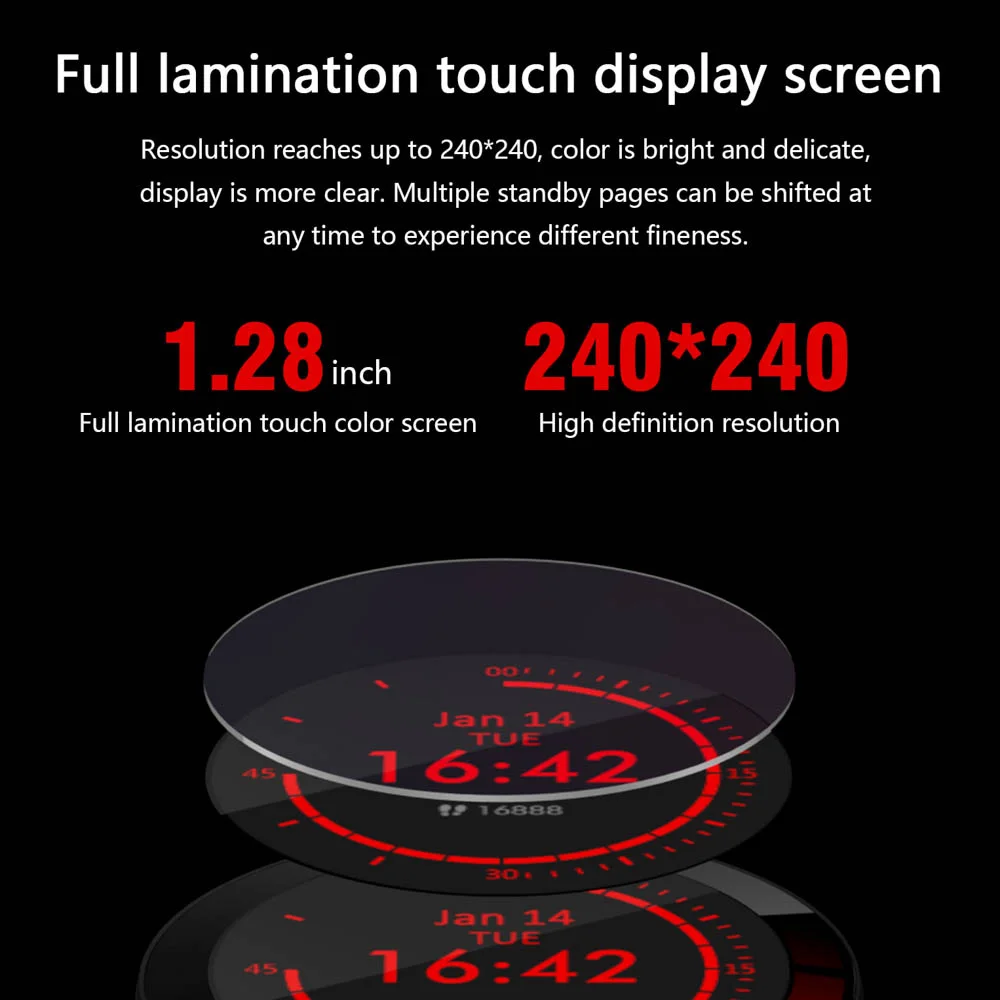 2020 E3 Sport Smart Ur Mænd IP68 Vandtæt Fuld Touch Screen Silikone Rem SmartWatch til Android, IOS Telefon Fitness Tracker