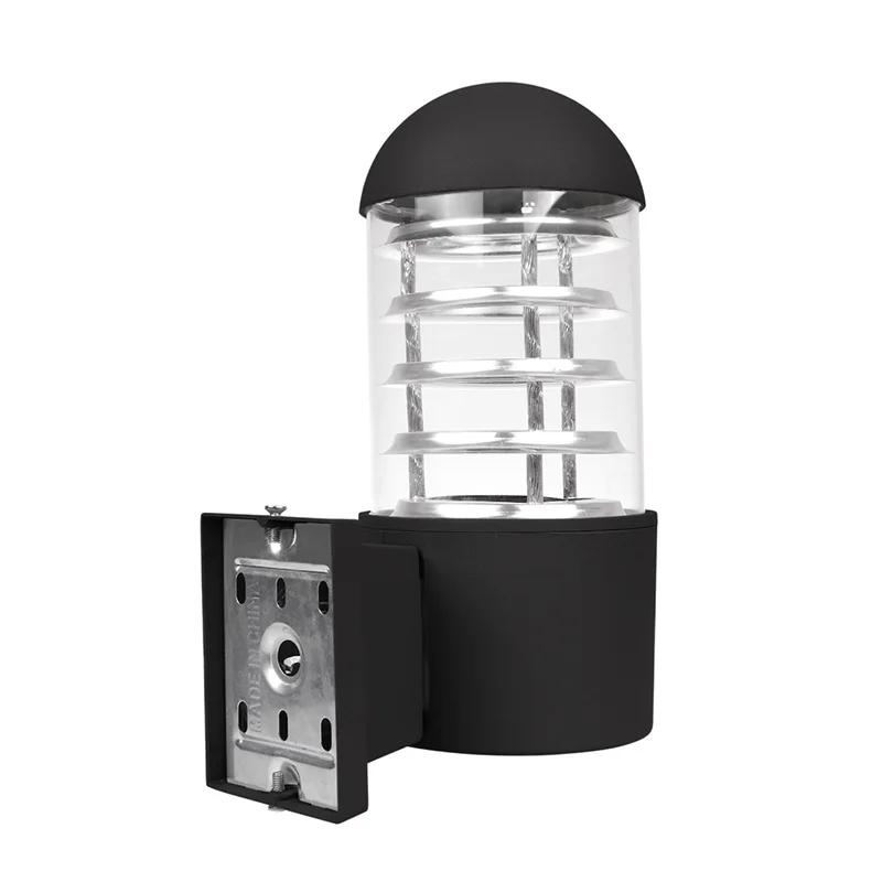 Vandtæt Udendørs Belysning Aluminium Glas Lampeskærm LED-Væg Lys Inventar IP65 væglampe E27 Sokkel AC 85-240V uden Pære