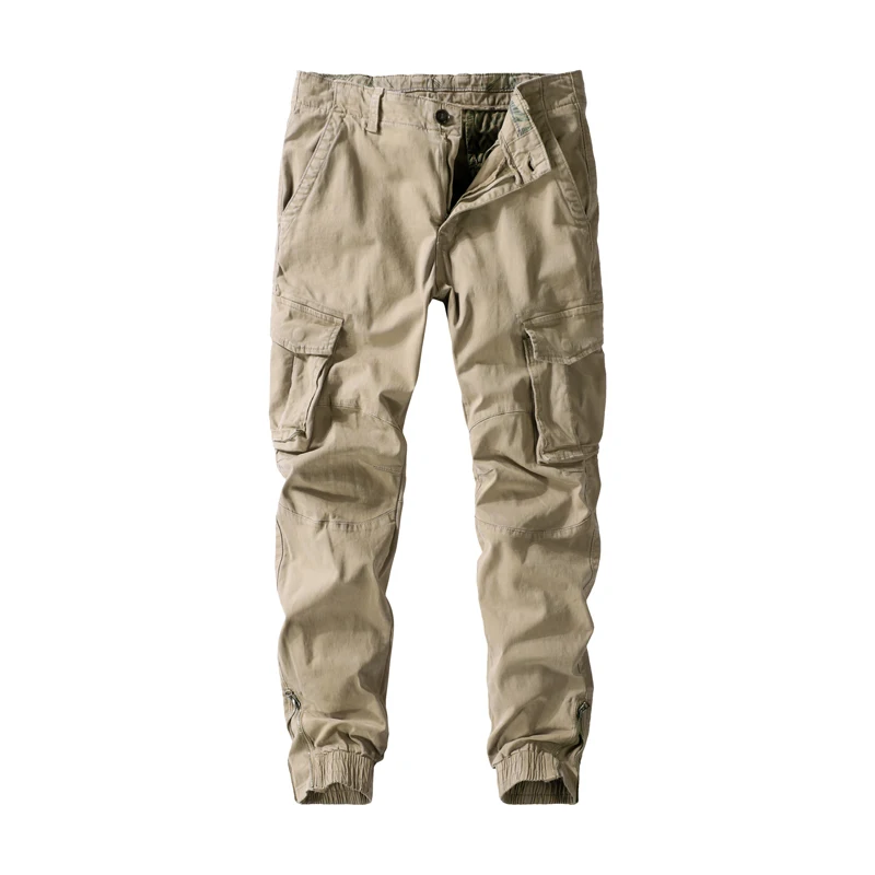 Mænd ' s Cargo Pants Herre Casual Multi Lommer Militære Stor Størrelse Taktiske Bukser Mænd Outwear Hær Niende Bukser