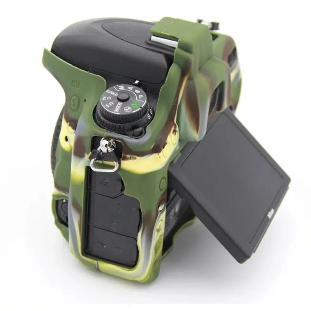 Silikone Rustning Hud etui Cover Protector til Nikon D750 Krop DSLR-Kamera KUN