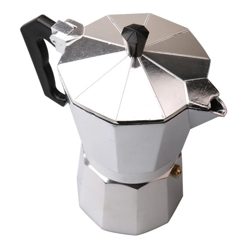 Aluminium Moka-Og Kaffefaciliteter Mokka Italienske Top Moka Cafeteira Espresso Latte Kogeplader Filter Kaffe Pot Perkolator