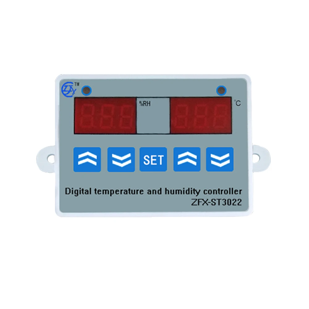 Digital Termostat Temperatur Luftfugtighed Controller Høj Præcision Temperatur Probe Enkelt Chip, Termometer, Hygrometer 3022