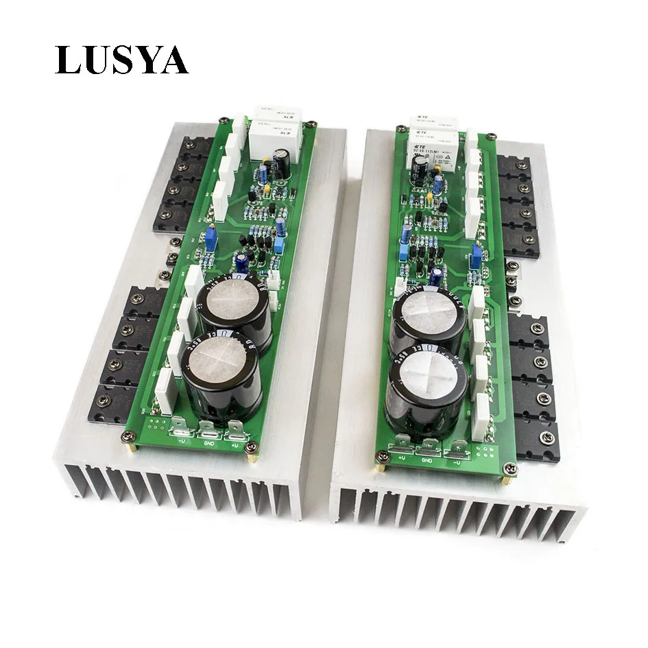 Lusya PR-800 Klasse A-B Professional Fase Forstærker yrelsen Husstand 1000W High Power Forstærker Produkt heatsink 2.0 T0355