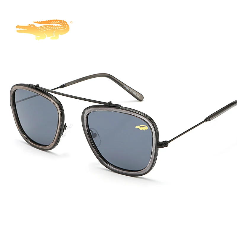 2020 Retro Vintage krokodil solbriller kvinder mænd brand designer square solbriller sport lunette de soleil oculos de sol 6926