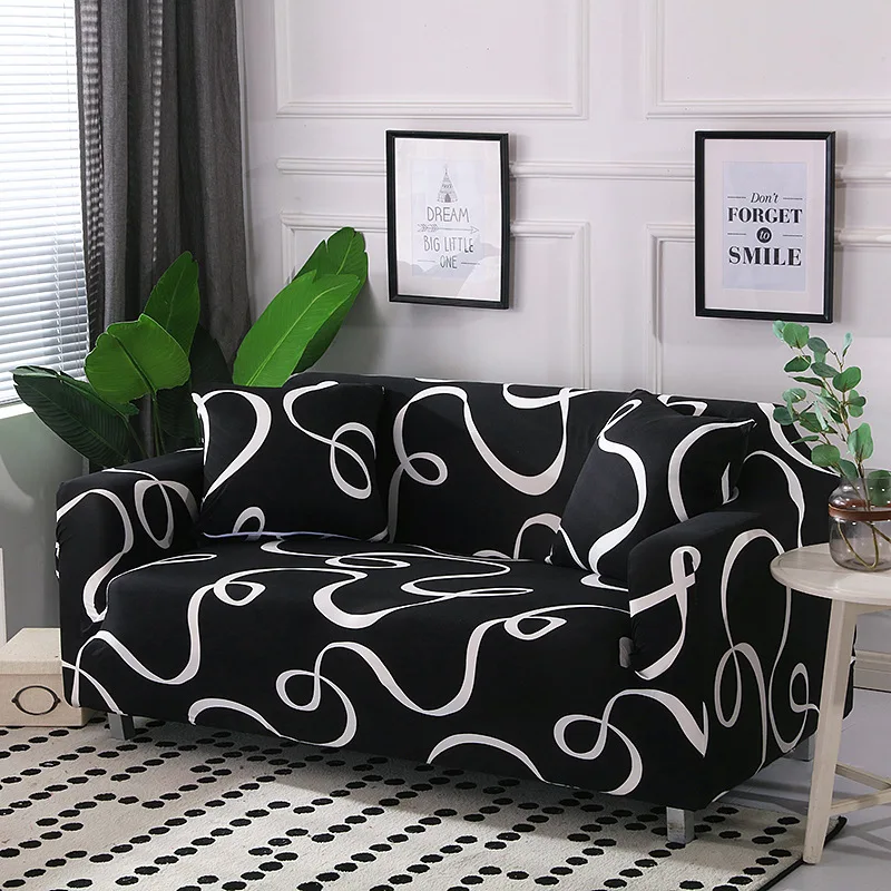Trykt elastisk universal sofa dækning af non-slip sofa pude stol tilfælde slipcover funda sofa 1/2/3/4 pladser til stuen