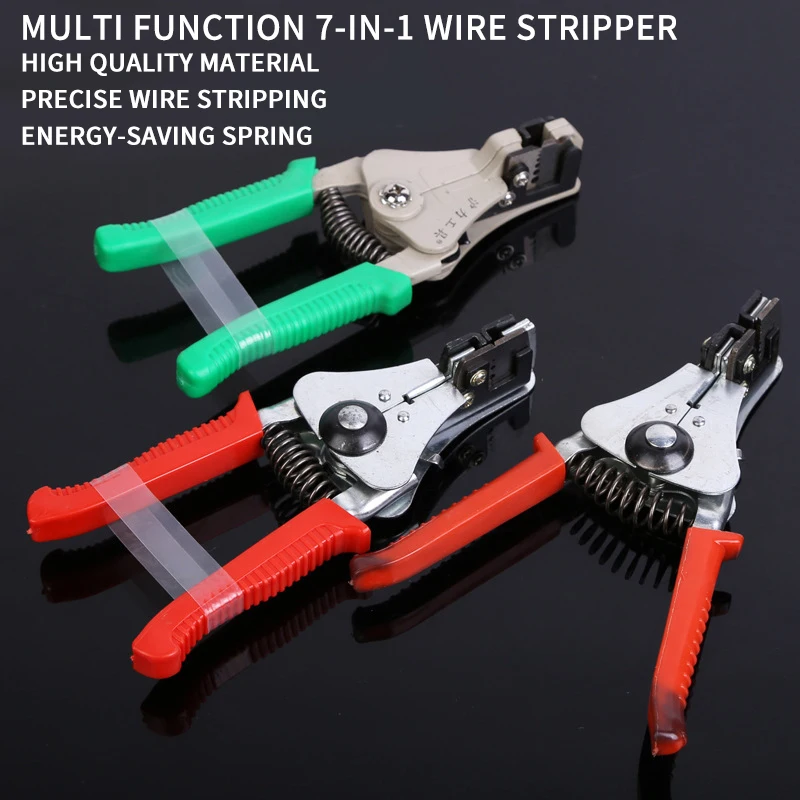 1stk Automatico Kabel-Wire Stripper Stripping Piegatore di Piegatura Pinza Cutter Strumento di Pinze Taglio di Diagonale